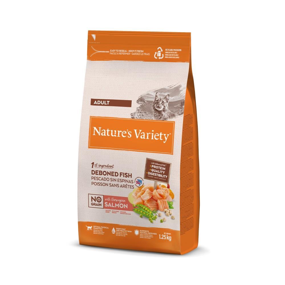NATURE´S VARIETY CAT NO GRAIN  SALMON 1.25KG