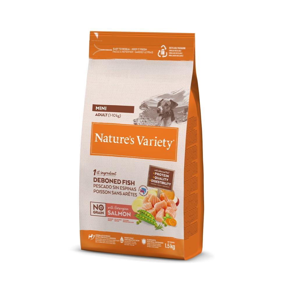 NATURE´S VARIETY N7G  MIN/AD SALMON 1.5KG