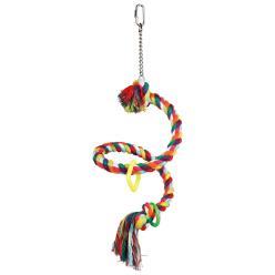 PERCHA CUERDA EN ESPIRAL 50CM