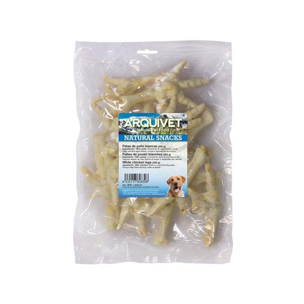 ARQUIVET PATAS POLLO BLANCAS 250GR