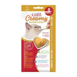 CATIT CREAMY SUPERFOOD MULTIPACK 8X10GR