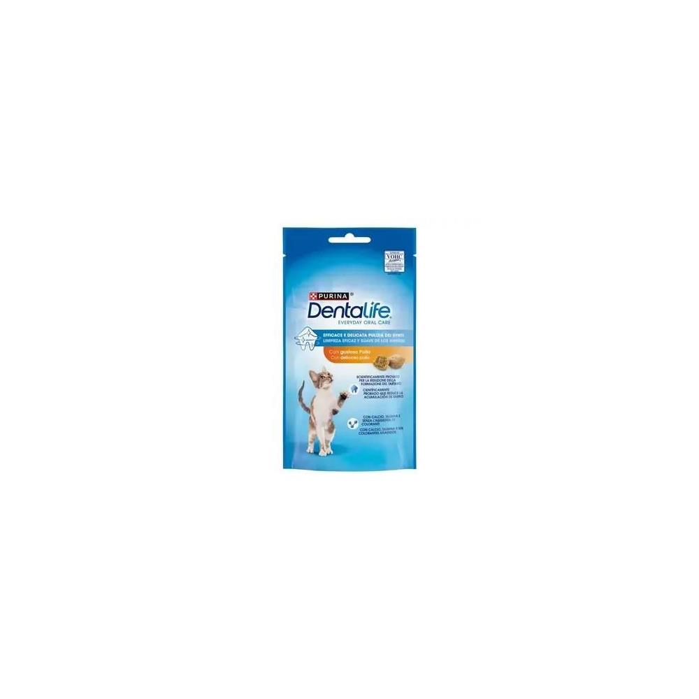 PURINA DENTALLIFE GATO SNACK H DENTAL POLLO 40GR