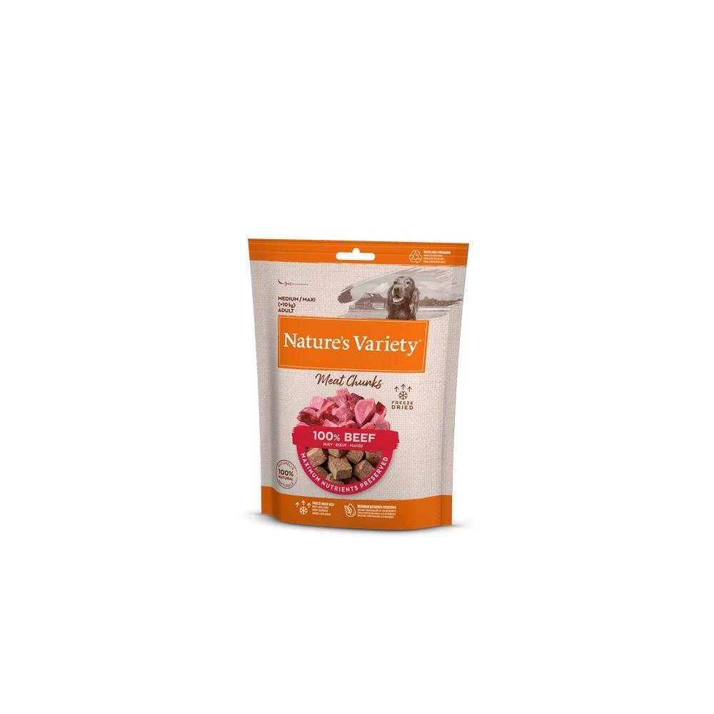 NATURE´S VARIETY  CHUNKS BEEF 0.50GR