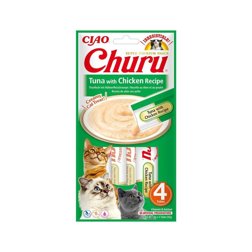 CHURU RECETA DE ATÚN CON POLLO 14GX4