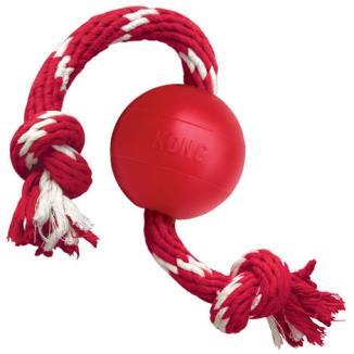 KONG BALL WITH ROPE