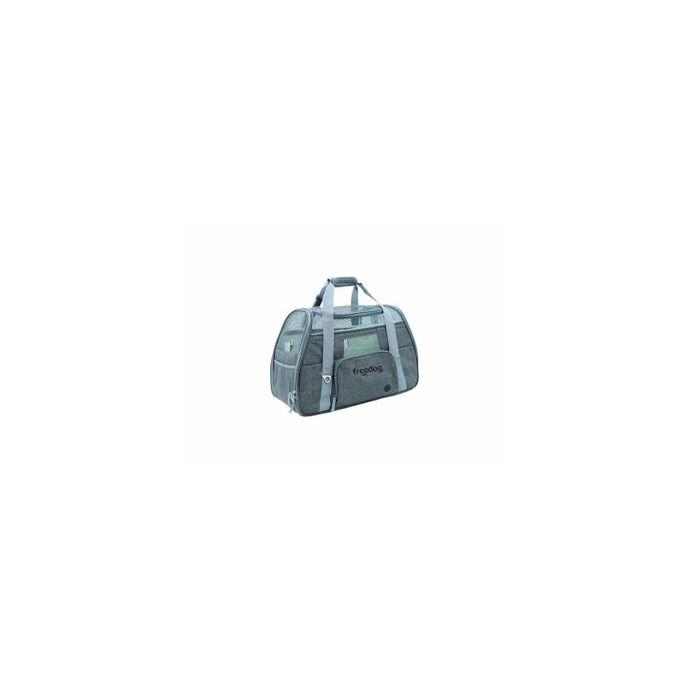 FREDOG PERRO BOLSO TRANS CROSWORLD  GRIS 51X23X35CM
