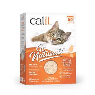 CATIT GO NATURAL ARENA GUISANTES , VAINILLA  2X2.80KG
