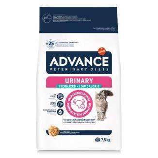 ADV. VET CAT URINARY STERILISED LOW CALORIE 7.5KG