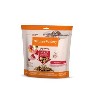 NATURES VARIETY  TOPPERS BEEF 120GR