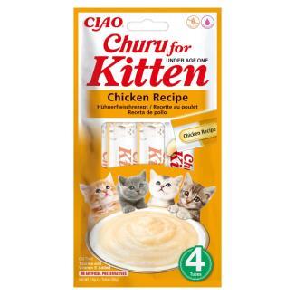 CIAO CHURU KITTEN POLLO 4 X 15GR