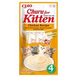 CIAO CHURU KITTEN POLLO 4 X 15GR