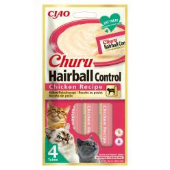 CIAO CHURU HAIRBAL POLLO 4 X 15GR