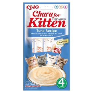 CIAO CHURU KITTEN ATÚN 4 X 15GR