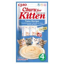 CIAO CHURU KITTEN ATÚN 4 X 15GR