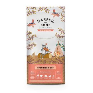 HARPER AND BONE WILD MOUNTAIN STERILISED CAT 5KG
