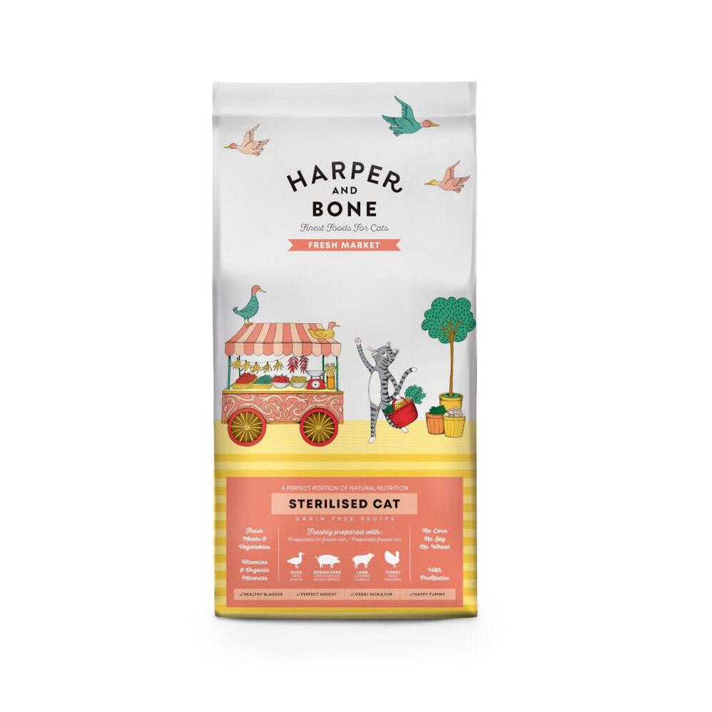 HARPER AND BONE CAT FRESH MARKET STERILISED 2 KG