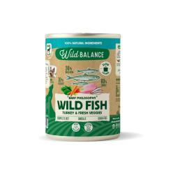 COMIDA COCINADA AL VAPOR DE PESCADO Y PAVO 400GR