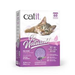 CATIT GO NATURAL ARENA GUISANTE LAVANDA 5.60KG