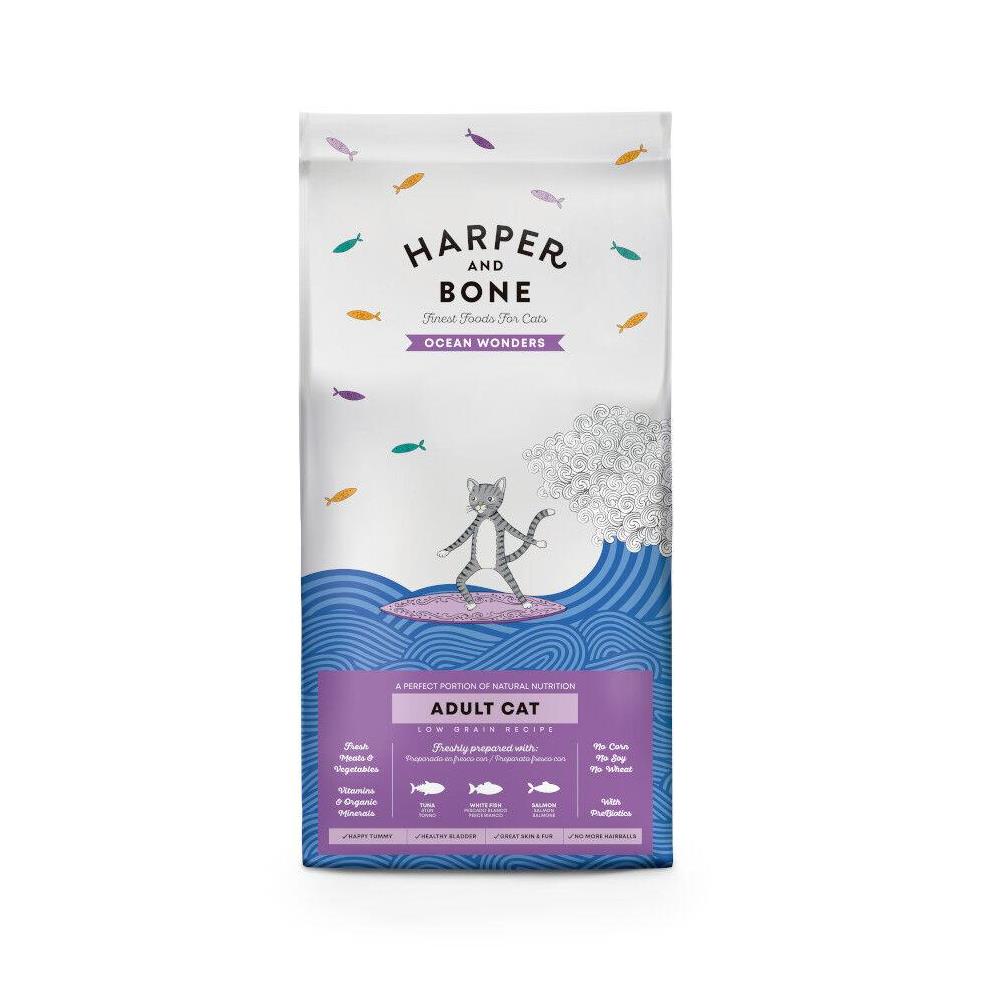 HARPER AND BONE CAT ADULT OCEAN WONDERS 2KG