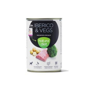 ND DOG LATA IBERICO & VEGS  400GR