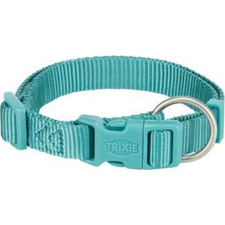 TRIXIE COLLAR PREMIUM  M-L  AQUA
