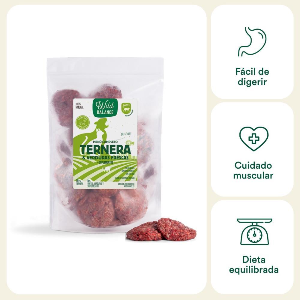 WB MENU DE TERNERA PARA GATOS 1KG