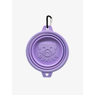 DUKIER BEBEDERO PLEGABLE PARA PERRO PURPLE
