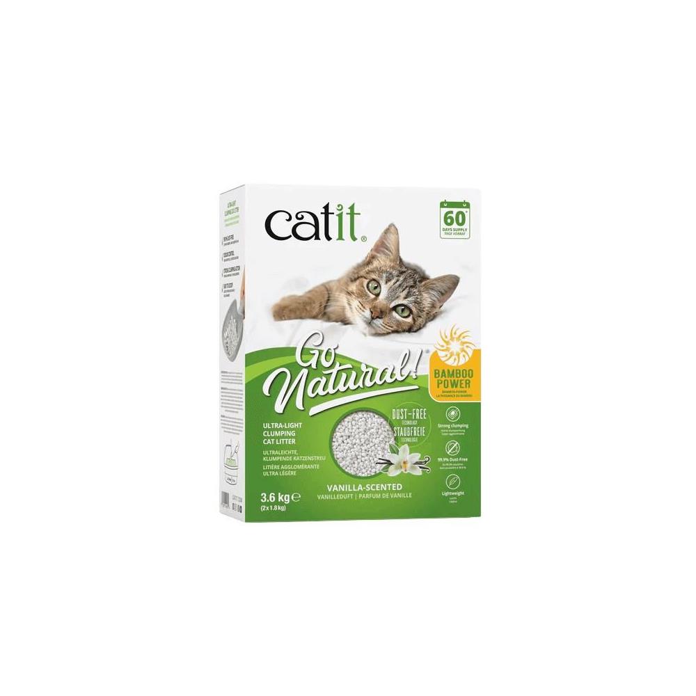 CATIT NATURAL ARENA CLUMPING  BAMBU VAINILLA