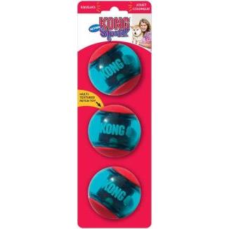 KONG SQUEEZZ ACTION RED MEDIUM
