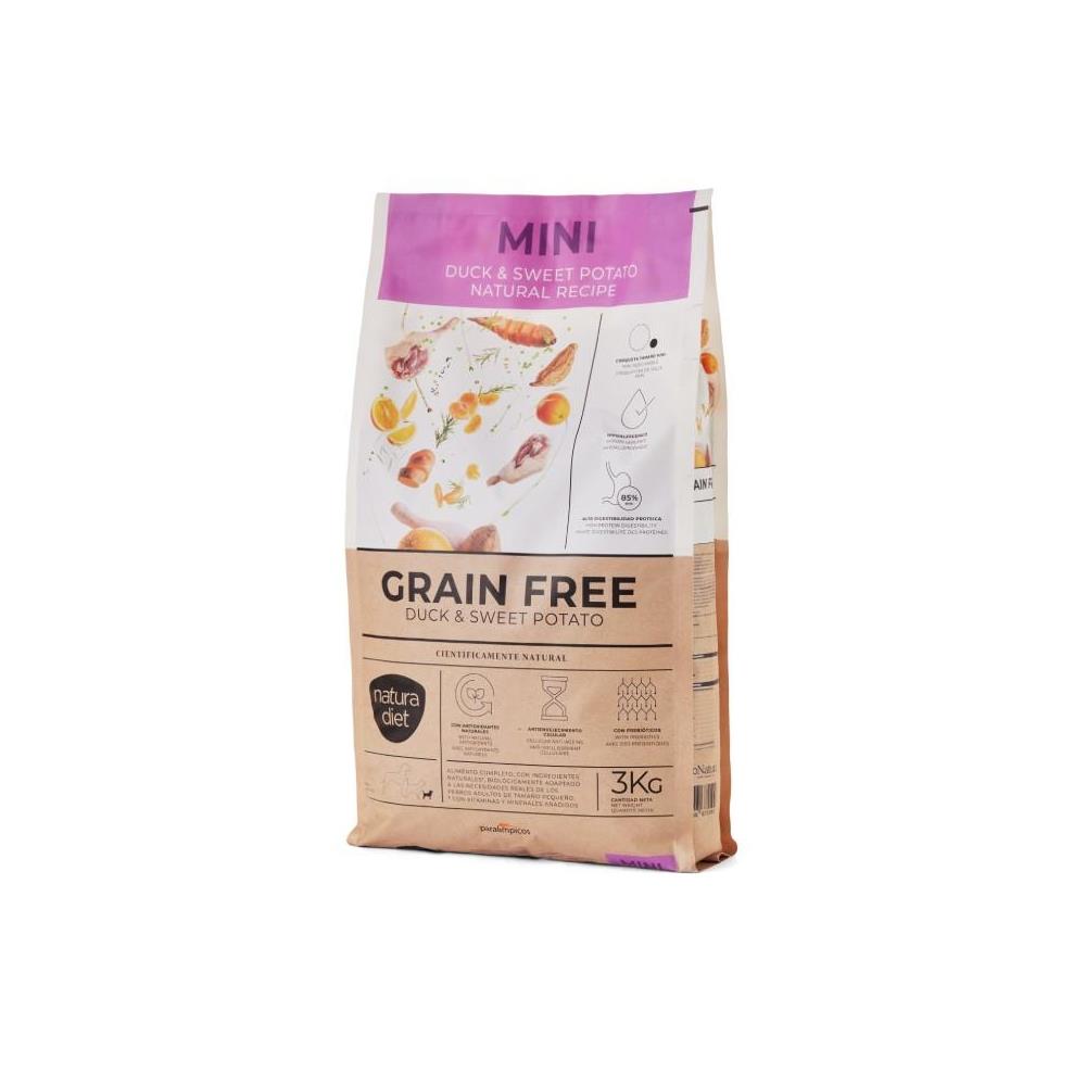 ND GREEN FREE DUCK & SWEET POTATO  MINI 3KG