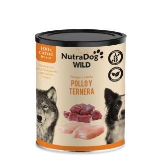 NUTRADOG WILD POLLO Y TERNERA 400G