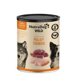 NUTRADOG WILD POLLO Y TERNERA 800GR