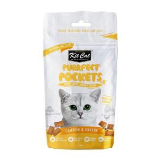 KIT CAT PURRFECT POCKETS CHICKEN & CHEESE 60R