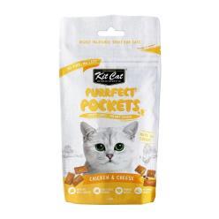 KIT CAT PURRFECT POCKETS CHICKEN & CHEESE 60R