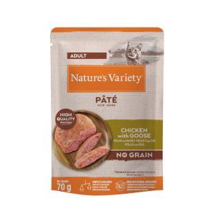 NATURE´S VARIETY CAT PATÉ  POLLO CON GANSO 70G
