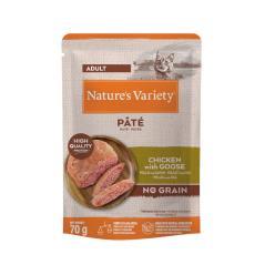 NATURE´S VARIETY CAT PATÉ  POLLO CON GANSO 70G