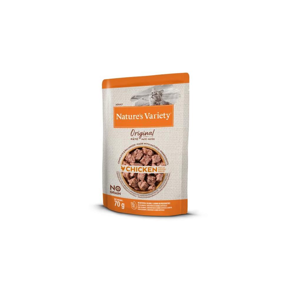 NATURE´S VARIETY CAT PATÉ  POLLO 70GR