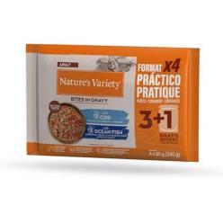 NATURE´S VARIETY MULTIPACK COD & OCEAN FISH 4X85GR
