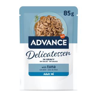 ADVANCE CAT ADULT WET DELICATESSEN IN GRAVI TUNA 85G