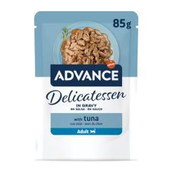 ADVANCE CAT ADULT WET DELICATESSEN IN GRAVI TUNA 85G