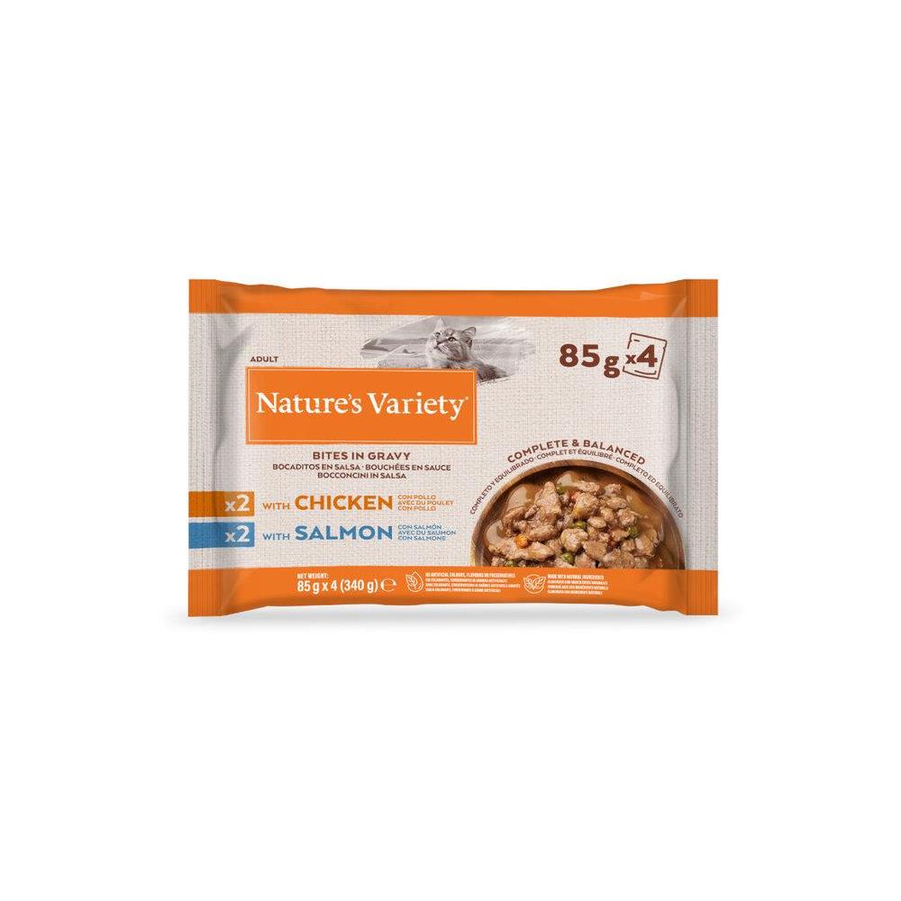 NATURE´S VARIETY MULTIPACK 85GR X 4UN