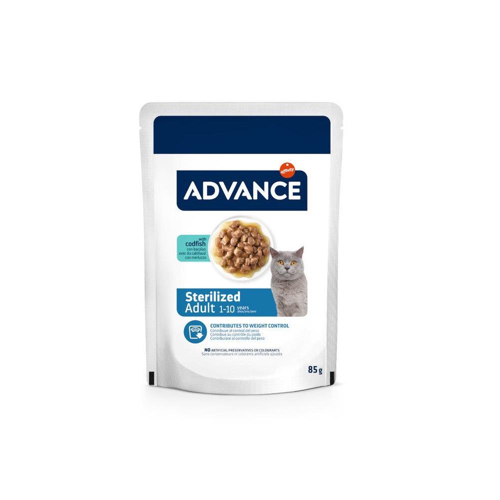 ADVANCE CAFFAT ADULT STERILIZED CODFISH 85GR