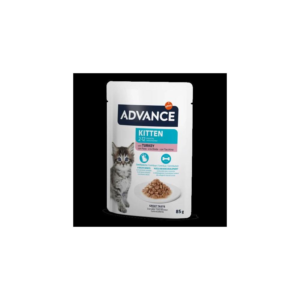 ADVANCE CAT KITTEN TURKEY 85GR