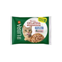 BOCADITOS EN GELATINA PACK4 ATUN/SALMON