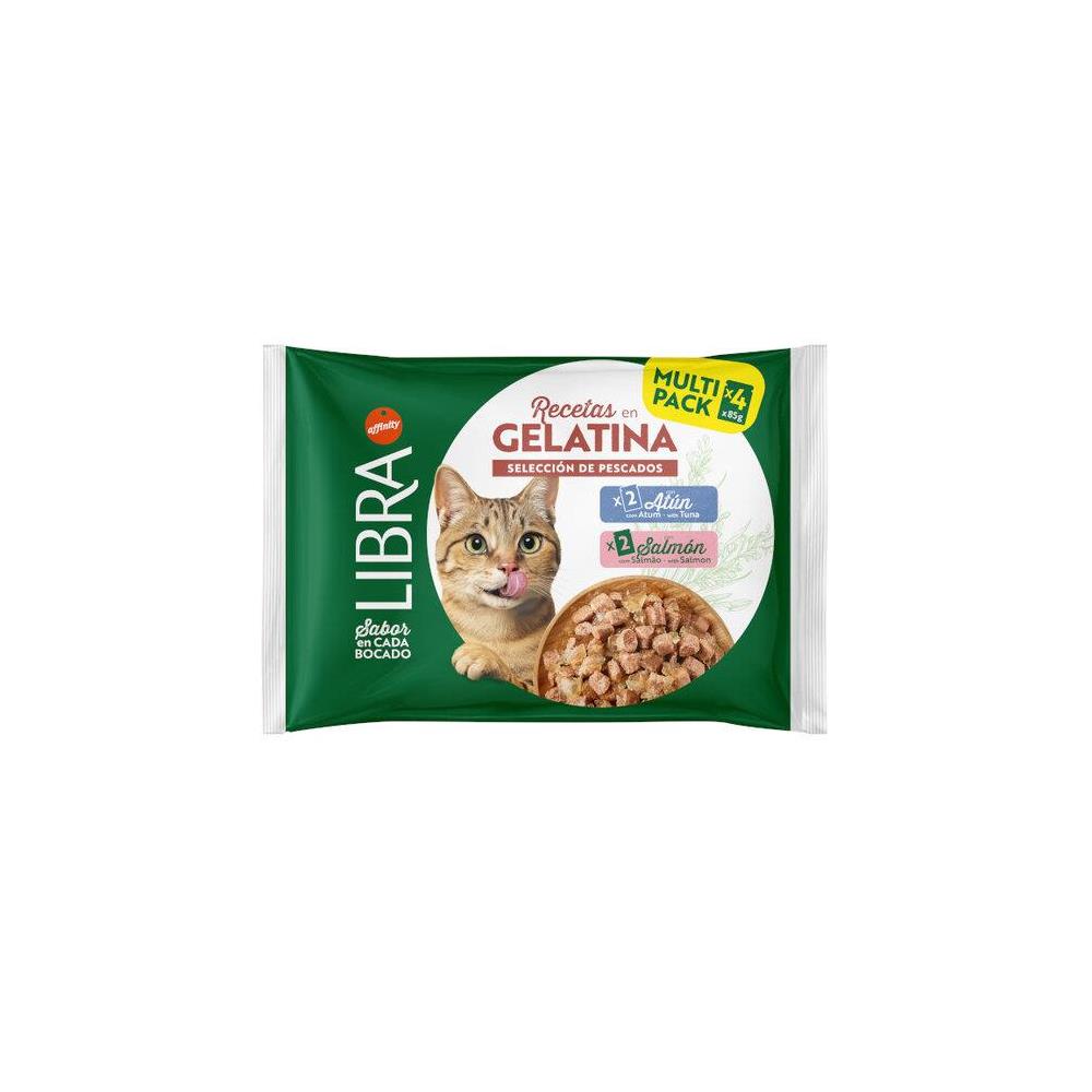 BOCADITOS EN GELATINA PACK4 ATUN/SALMON