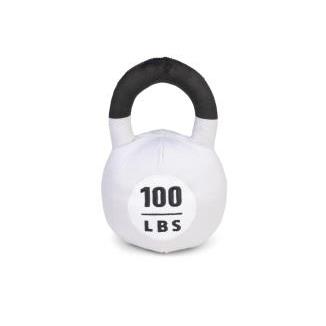 BEEZTEES JUGUETE PARA PERROS PELUCHE KETTLEBEL 100 NEGRO