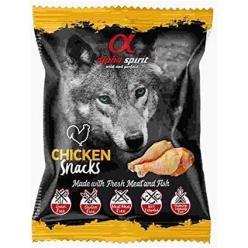 ALPHA SPIRIT SNACKS DE POLLO 50GRS