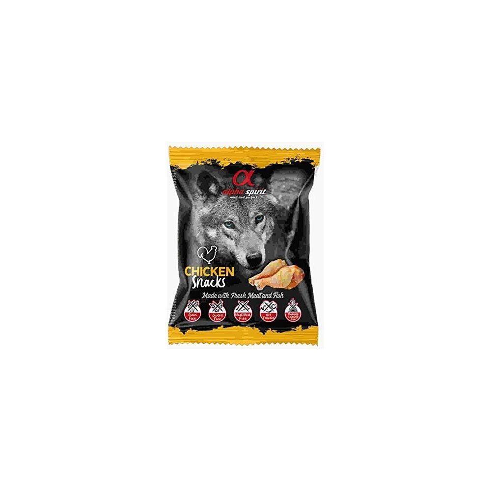 ALPHA SPIRIT SNACKS DE POLLO 50GRS
