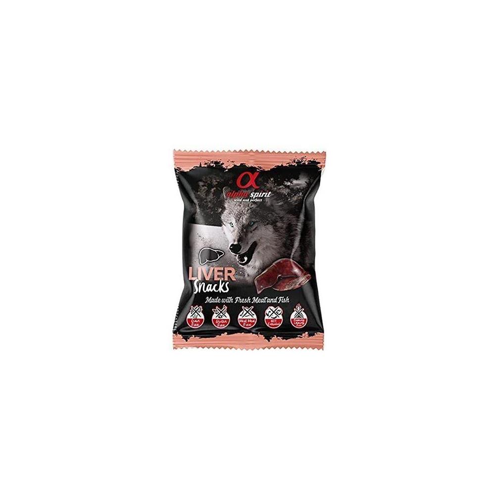 ALPHA SPIRIT SNACKS DE HÍGADO 50GRS