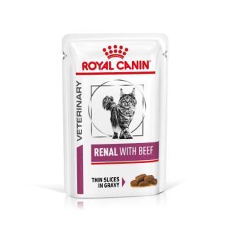 ROYAL CANIN  VET CAT SOBRE RENAL WITH BEEF 85GR